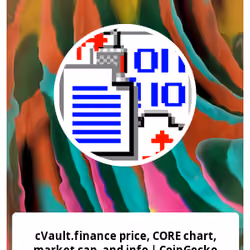 cVault.finance price, CORE chart, market cap, and info | CoinGecko
