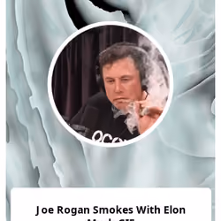 Joe Rogan Smokes With Elon Musk GIF 