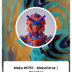 Meka #5791 - MekaVerse | OpenSea