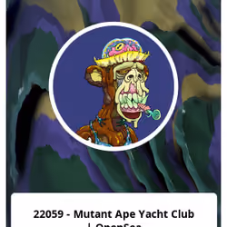 22059 - Mutant Ape Yacht Club | OpenSea