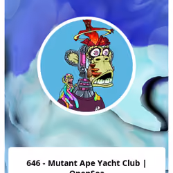 646 - Mutant Ape Yacht Club | OpenSea