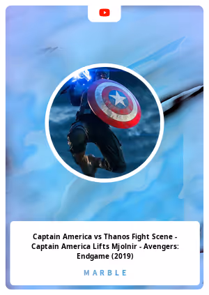 Captain America vs Thanos Fight Scene - Captain America Lifts Mjolnir - Avengers: Endgame (2019)