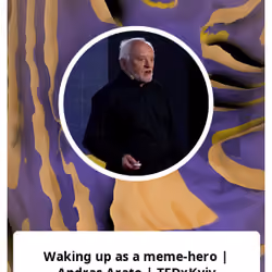 Waking up as a meme-hero | Andras Arato | TEDxKyiv