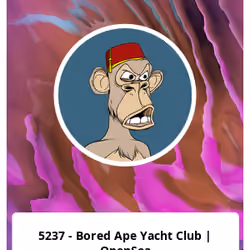 5237 - Bored Ape Yacht Club | OpenSea