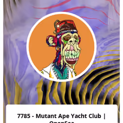 7785 - Mutant Ape Yacht Club | OpenSea