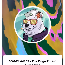 DOGGY #4152 - The Doge Pound | OpenSea