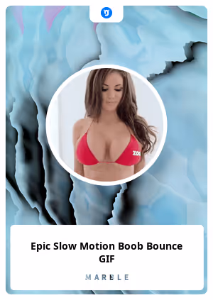 Epic Slow Motion Boob Bounce GIF 