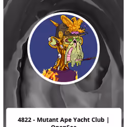 4822 - Mutant Ape Yacht Club | OpenSea