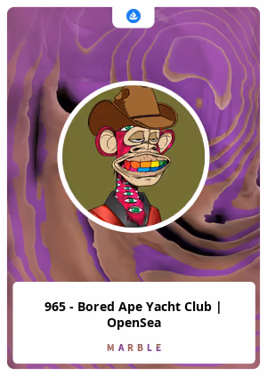 965 - Bored Ape Yacht Club | OpenSea