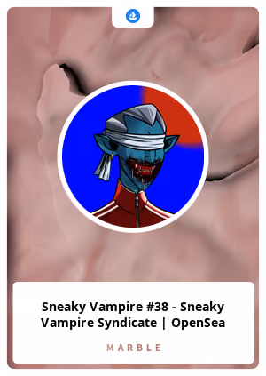 Sneaky Vampire #38 - Sneaky Vampire Syndicate | OpenSea