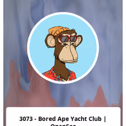 3073 - Bored Ape Yacht Club | OpenSea