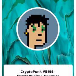 CryptoPunk #5194 - CryptoPunks | OpenSea