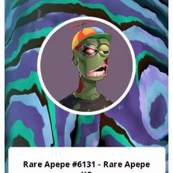 Rare Apepe #6131 - Rare Apepe YC