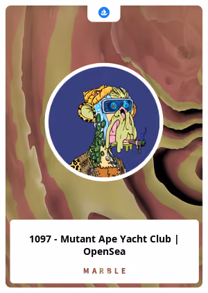 1097 - Mutant Ape Yacht Club | OpenSea