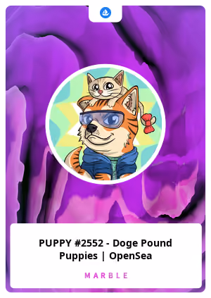 PUPPY #2552 - Doge Pound Puppies | OpenSea