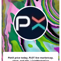 PlotX price today, PLOT live marketcap, chart, and info | CoinMarketCap