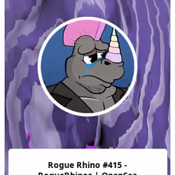 Rogue Rhino #415 - RogueRhinos | OpenSea