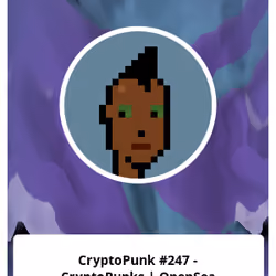 CryptoPunk #247 - CryptoPunks | OpenSea