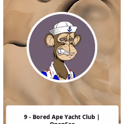 9 - Bored Ape Yacht Club | OpenSea