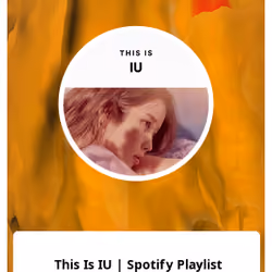 This Is IU | Spotify Playlist