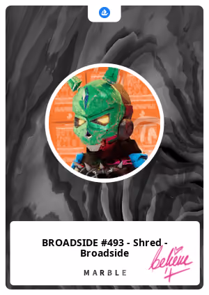 BROADSIDE #493 - Shred - Broadside 