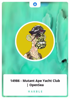14986 - Mutant Ape Yacht Club | OpenSea