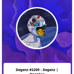 Degenz #3209 - Degenz | OpenSea