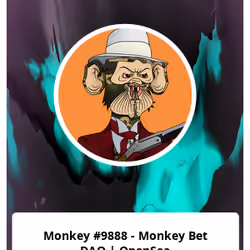 Monkey #9888 - Monkey Bet DAO | OpenSea