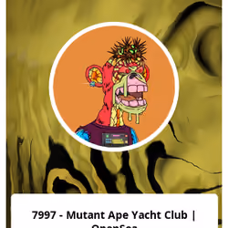 7997 - Mutant Ape Yacht Club | OpenSea
