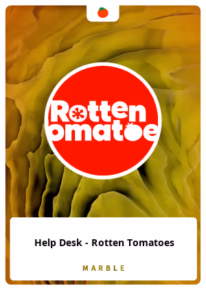 Help Desk - Rotten Tomatoes