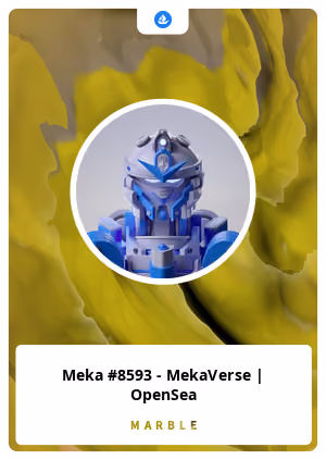 Meka #8593 - MekaVerse | OpenSea