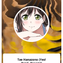 Tae Hanazono (Yes! BanG_Dream!)