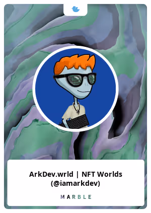 ArkDev.wrld | NFT Worlds (@iamarkdev) 