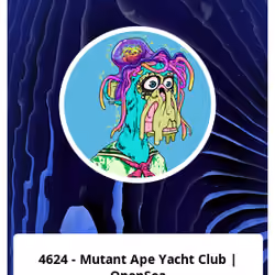 4624 - Mutant Ape Yacht Club | OpenSea