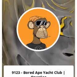9123 - Bored Ape Yacht Club | OpenSea