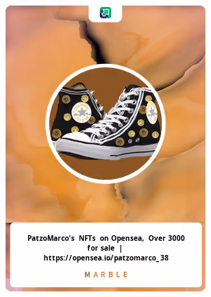 PatzoMarco's  NFTs  on Opensea,  Over 3000 for sale  |  https://opensea.io/patzomarco_38