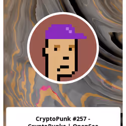 CryptoPunk #257 - CryptoPunks | OpenSea