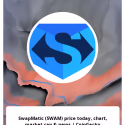 SwapMatic (SWAM) price today, chart, market cap & news | CoinGecko