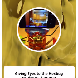 Giving Eyes to the Hexbug Spider XL | WIRED