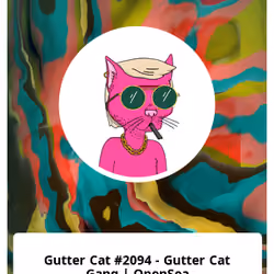 Gutter Cat #2094 - Gutter Cat Gang | OpenSea