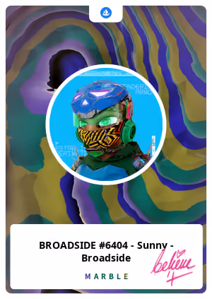 BROADSIDE #6404 - Sunny - Broadside 