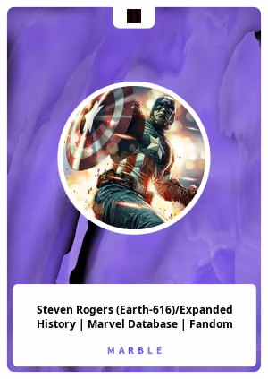 Steven Rogers (Earth-616)/Expanded History | Marvel Database | Fandom