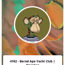 4762 - Bored Ape Yacht Club | OpenSea