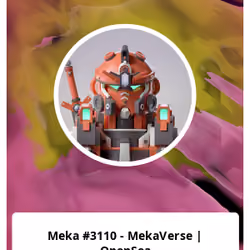 Meka #3110 - MekaVerse | OpenSea