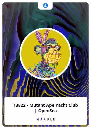 13822 - Mutant Ape Yacht Club | OpenSea