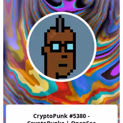 CryptoPunk #5380 - CryptoPunks | OpenSea