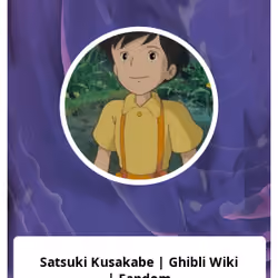 Satsuki Kusakabe | Ghibli Wiki | Fandom