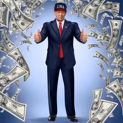Trump Digital Trading Card