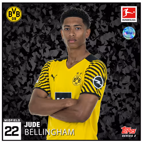 Jude Bellingham DOR Animation Black Refractor S2-17 Epic