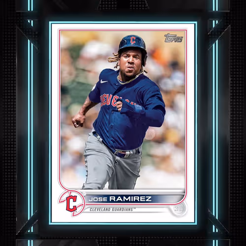 Cleveland Guardians Tm Jose Ramirez Base Glitch 26